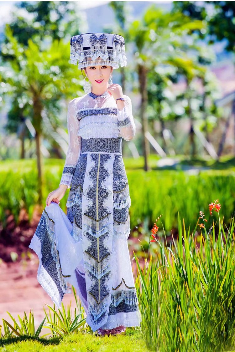 Váy Thổ Cẩm Dân Tộc Hmông Cho Bé  Lazadavn