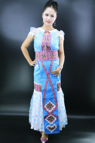 Bộ váy dân tộc cao cấp mới - Khaub Ncaws Hmoob